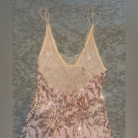 NEW Free People- Intimately Free People Rise & Shine Embellished Slip | Size XS - Picture 4 of 6